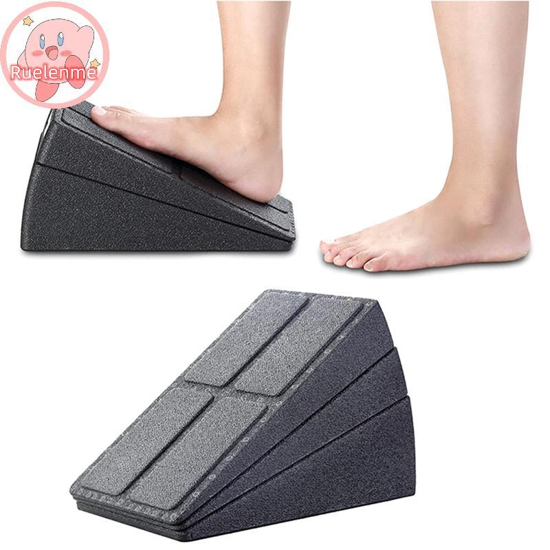 Uelenme 3pcs Squat Wedge Blo ปรับลื่น Squat Ramp Deadlift Wedge Calf Stretcher Slant Board Strength 