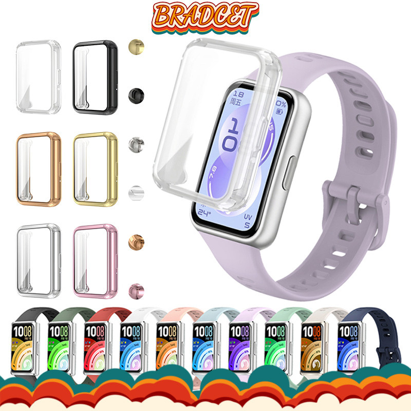 กรณี TPU สายยางซิลิโคนครอบคลุมสายรัด for Smartwatch Huawei Band 11/ 11 Pro กรณี TPU สายยางซิลิโคนครอบคลุมสายรัด