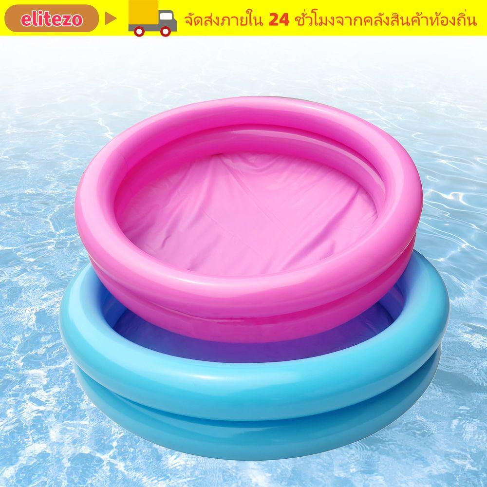 ELITEZO สระว่ายน้ําทําให้พอง PVC Garden Pling สระว่ายน้ําฤดูร้อนของเล่นน้ําสําหรับเด็ก