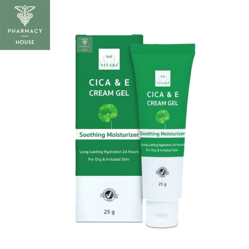 Vitara Cica & E Cream gel 25 g. เจลเพื่อความชุ่มชื้น