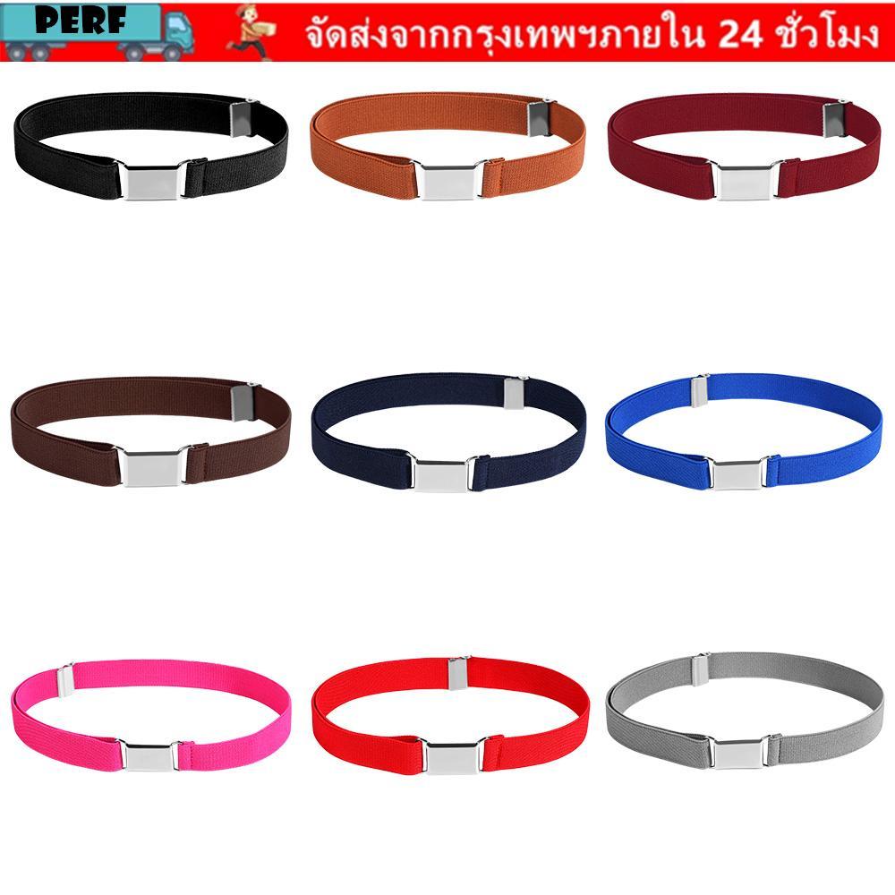 PERF Elastic Belts Stretch Canvas Belts Adjustable