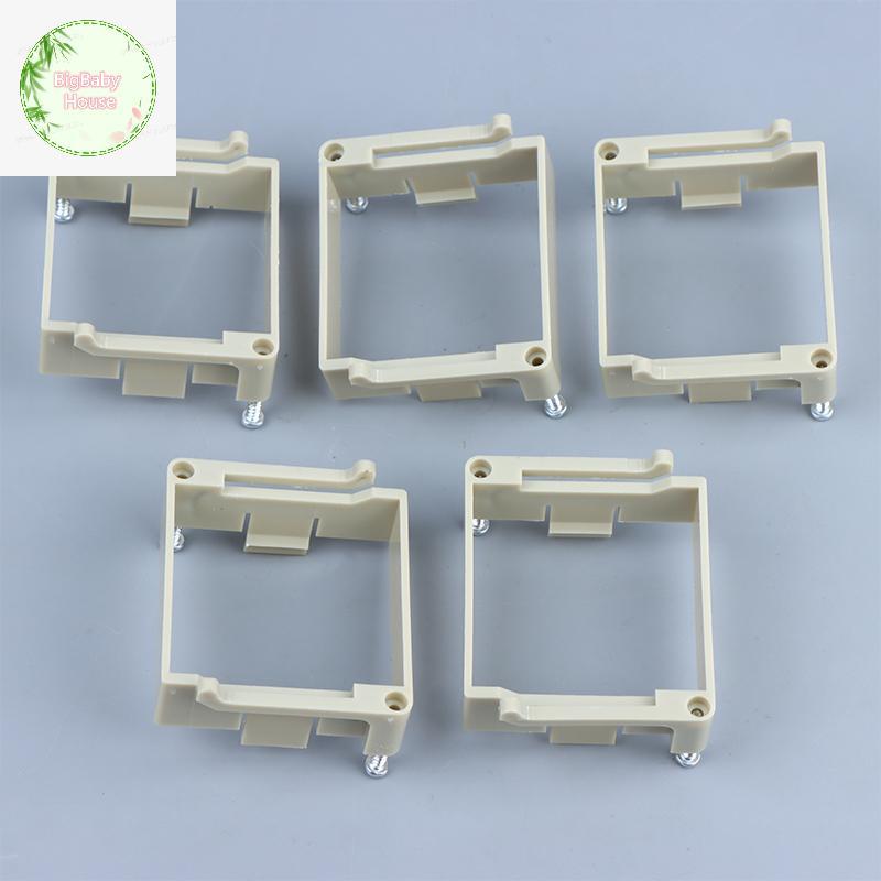 BigBabyHouse FTRA03 รีเลย์เวลาติดตั้ง Bule 5 10 ชิ้นสําหรับ H3CR H3BA AH5E DH48S Y92F 30 Qui Assembl