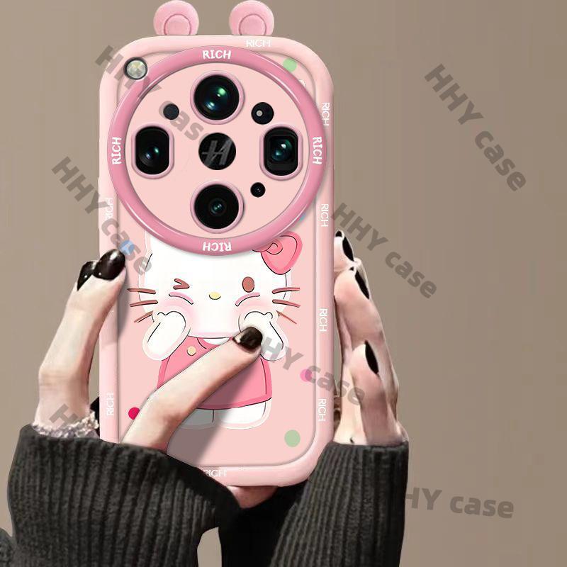เคส OPPO Find X9 Ultra เคส กรณี Love Kitty Anti-Fall รวมทุกอย่าง Soft Shell ใหม่น่ารักผู้หญิงฝาครอบป้องกันอินเทรนด์ Anti-Fall โทรศัพท์มือถือกรณี HHY กรณี
