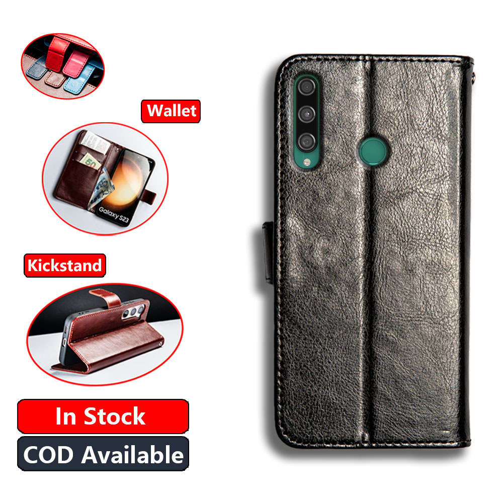 หนังคลาสสิกสําหรับ Huawei Y7P 2020 P40 LIte E Honor 9C ART-L28 ART-L29 กระเป๋าสตางค์ Vintage Folio ฝ