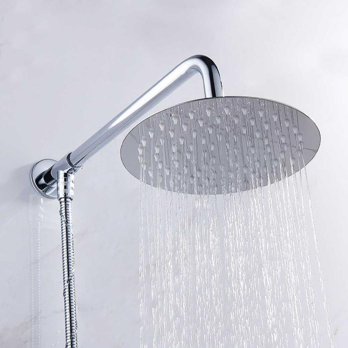 BATHE PROJECT หัวฝักบัวเรนชาวเวอร์ทรงกลมสแตนเลส - คอสโม 200 - 6 นิ้ว AM10 Alanmasbro10