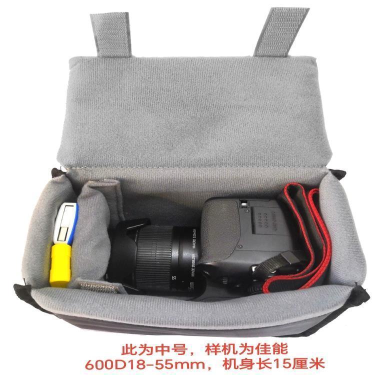 Micro Single Camera Bag Liner Bag กระเป๋าเก็บของแบบพกพา A6500A6400A7CA7R432EOSM6M50M10M205/11