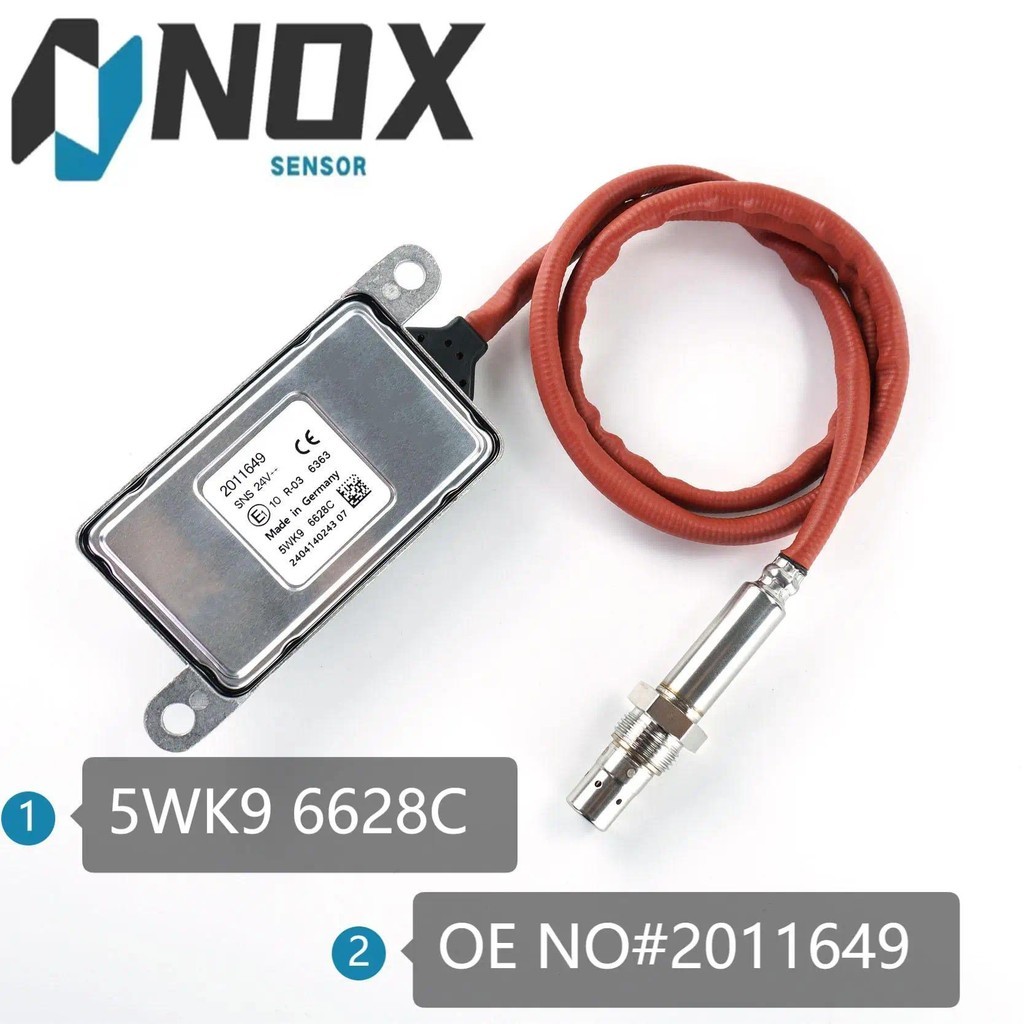 5WK96628C 2011649 เซ็นเซอร์ NOx ออกซิเจนไนโตรเจนใหม่สําหรับรถบรรทุก Daf 24V 5WK9 6628C