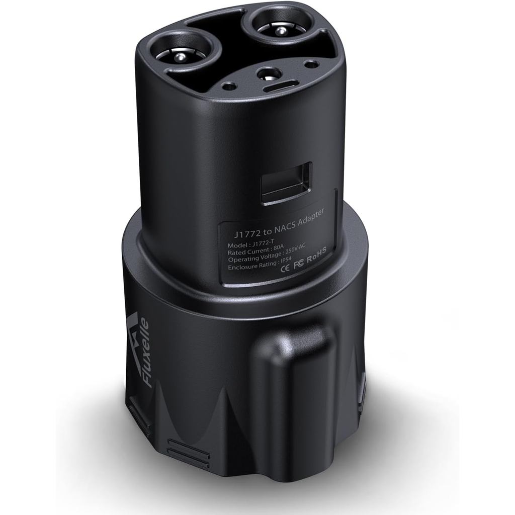 J1772 ถึงอะแดปเตอร์ชาร์จ Tesla, สูงสุด 80A/250V สําหรับ Tesla เท่านั้น, อุปกรณ์ชาร์จ Tesla, เชื่อมต่