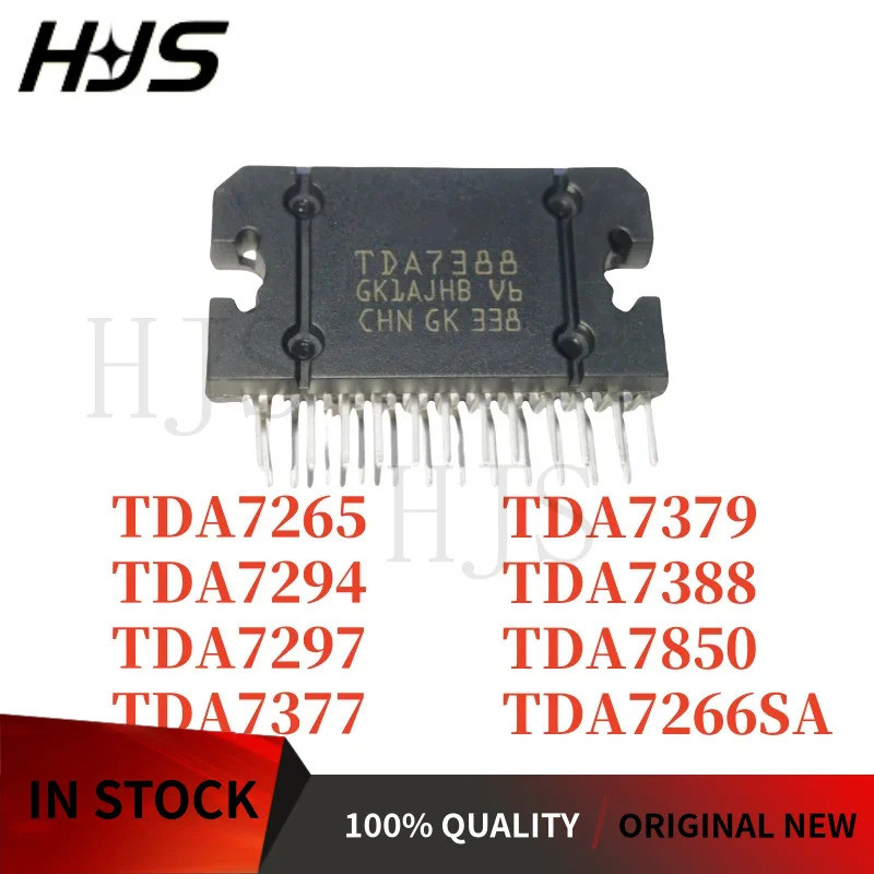5PCS 100% Beand ใหม่ TDA7265 TDA7266SA TDA7294 ZIP-15 TDA7377 TDA7388 ZIP-25 TDA7379 TDA7850 ZIP-11 