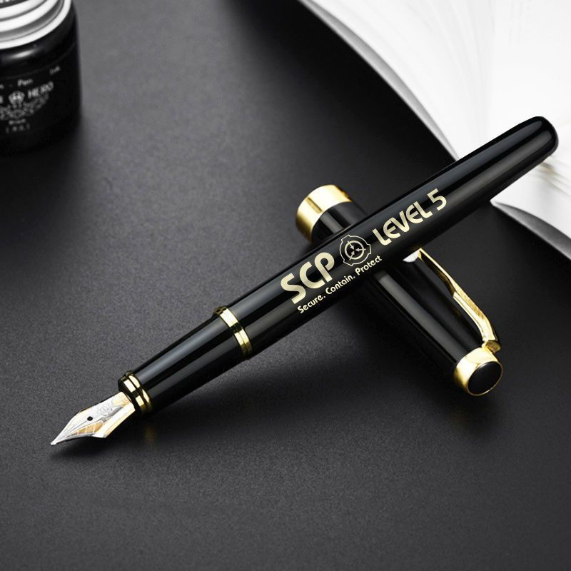 JUAscp Around the foundation Nine-Tailed Fox Mobile Task Force Two-dimensional writing pen, fountain