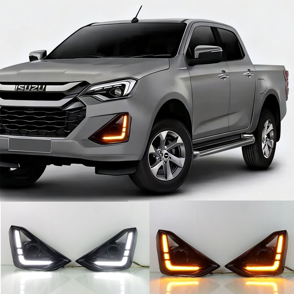 สําหรับ Isuzu D-MAX 2024-2025 ไฟวิ่งกลางวัน