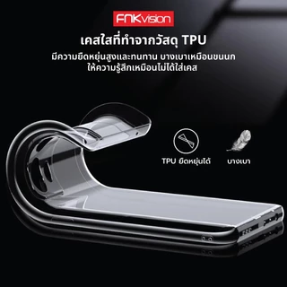FNKvision เคสใสกันกระแทก สำหรับ oppoA18 A78 A58 Reno8/pro A38 Reno10/Pro+ A79 Reno7/6pro A96 A95 F31s Reno12/pro/F 13 A3