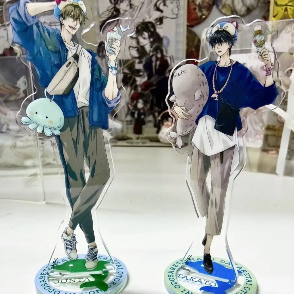 Standee อะนิเมะ Dakaretai Otoko 1-i ni Odosarete Imasu Mica รุ่น Chunta Takato Dachi BL Boylove รูปตกแต่ง