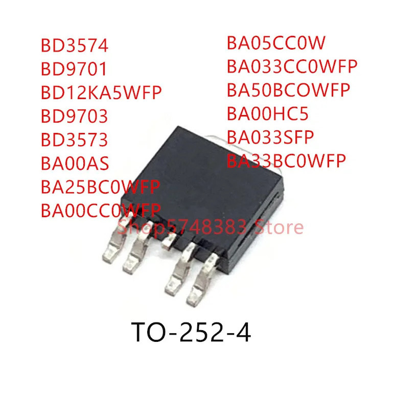 5PCS BD3574 BD9701 BD12KA5WFP BD9703 BD3573 BA00AS BA25BC0WFP BA00CC0WFP BA05CC0W BA033CC0WFP BA50BC