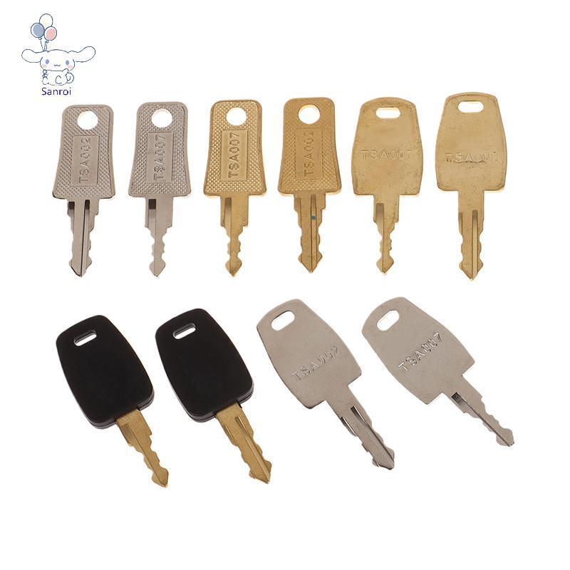 [San] มัลติฟังก์ชั่น TSA002 007 Master Key Bag สําหรับกระเป๋าเดินทาง Customs TSA Lo กระเป๋าเดินทาง Key Repair กระเป๋าเดินทางอุปกรณ์เสริม POP