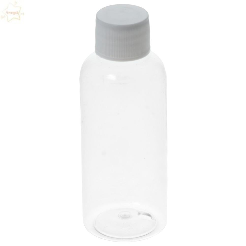 AWNGD 10 ชิ้น Ginger Shot ขวดรั่วสําหรับของเหลวพร้อมหมวก Wellness Juice Shot ภาชนะพลาสติก