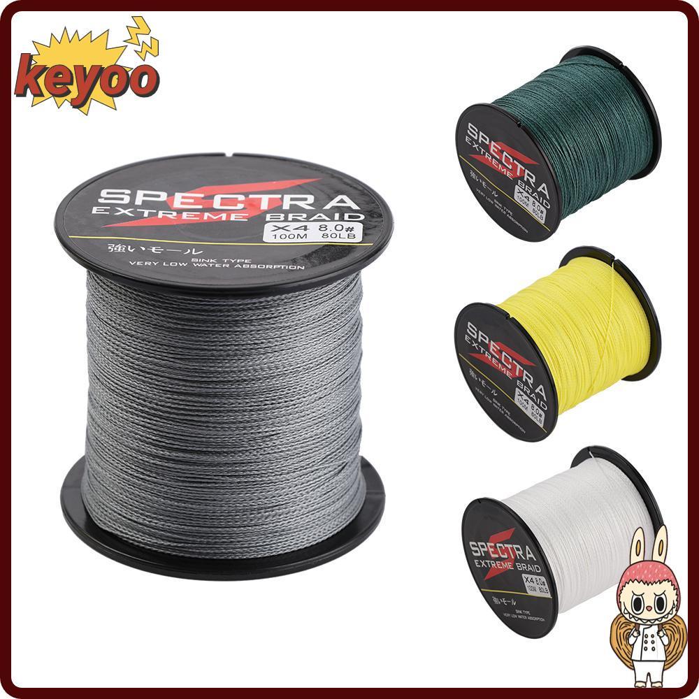 KEYOOL 6-80LB 4 Strands PE Braided Japan Angling Multifilament Thread