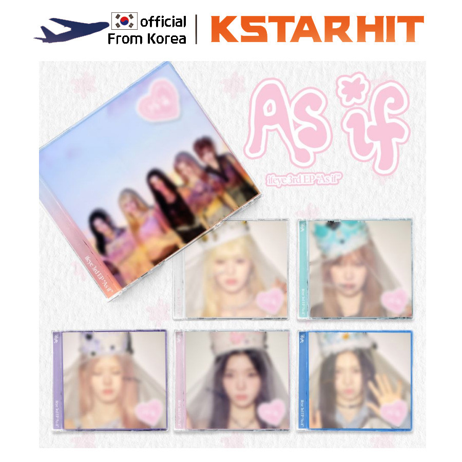 (+POB / Jewel ver.) ifeye - As if (3rd EP Album)