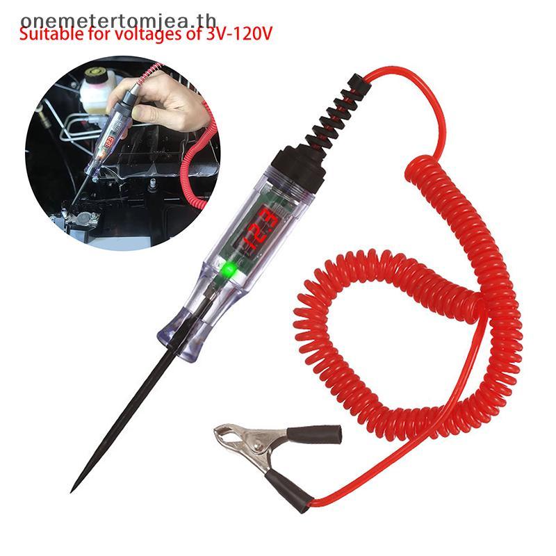 Onemetertomjea Heavy Duty 5-120V Balit Digital LED Circuit Tester, Auto Test Light Digital LED Circu