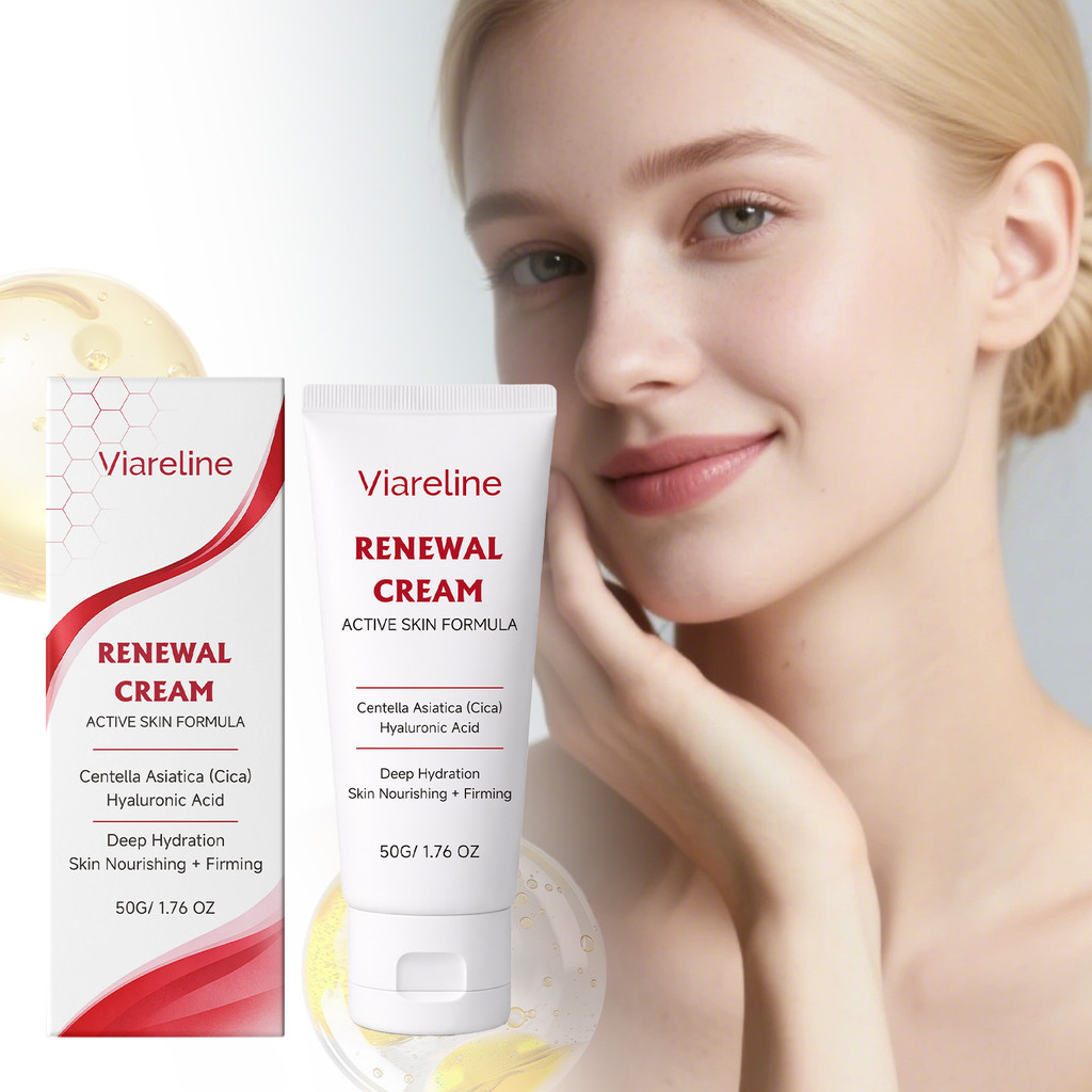 50g Cica ครีมบํารุงผิวหน้ากรดไฮยาลูโรนิก – Centella Asiatica Repairing Moisturizer สําหรับบํารุงและก