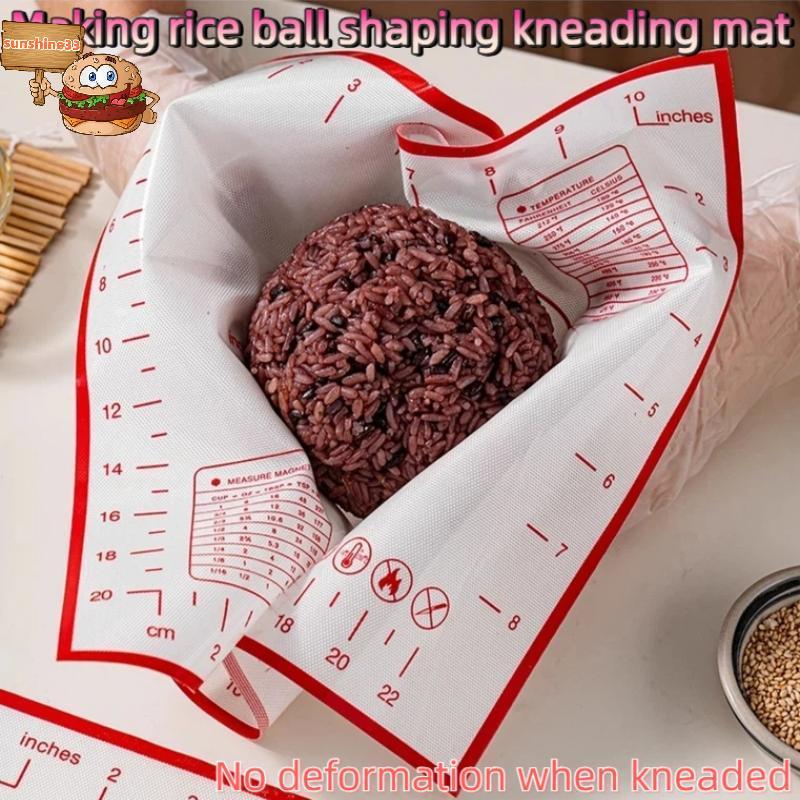 Sun ซิลิโคนเบเกอรี่ Mat Pastry Rolling นวด Pad ครัวเครปพิซซ่าแป้ง Non-Sti Pan Pastry Mat shine