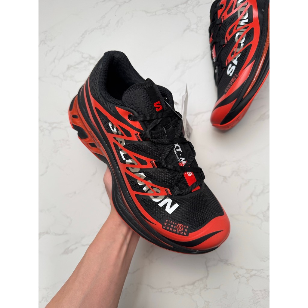 M MM6 x Salomon Spectur 2 Functional เดินป่ารองเท้าวิ่ง Retro อินเทรนด์กลางแจ้งรองเท้าคาร์บอนไฟเบอร์