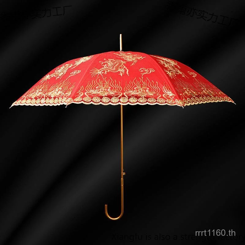 ร่มจีนสีแดงสำหรับเจ้าสาวร่มแต่งงาน thumbnail 4