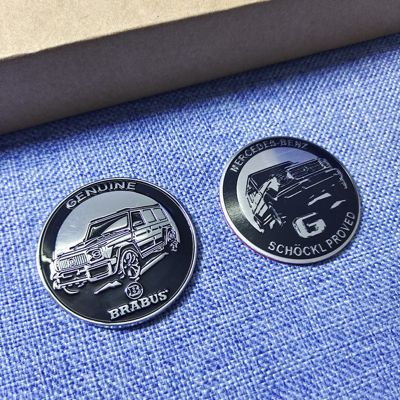 เหมาะสําหรับ Mercedes-Benz G-Class G350G500 G550G63 Badge W464 W463 โลโก้ประตู 35th Anniversary ป้าย