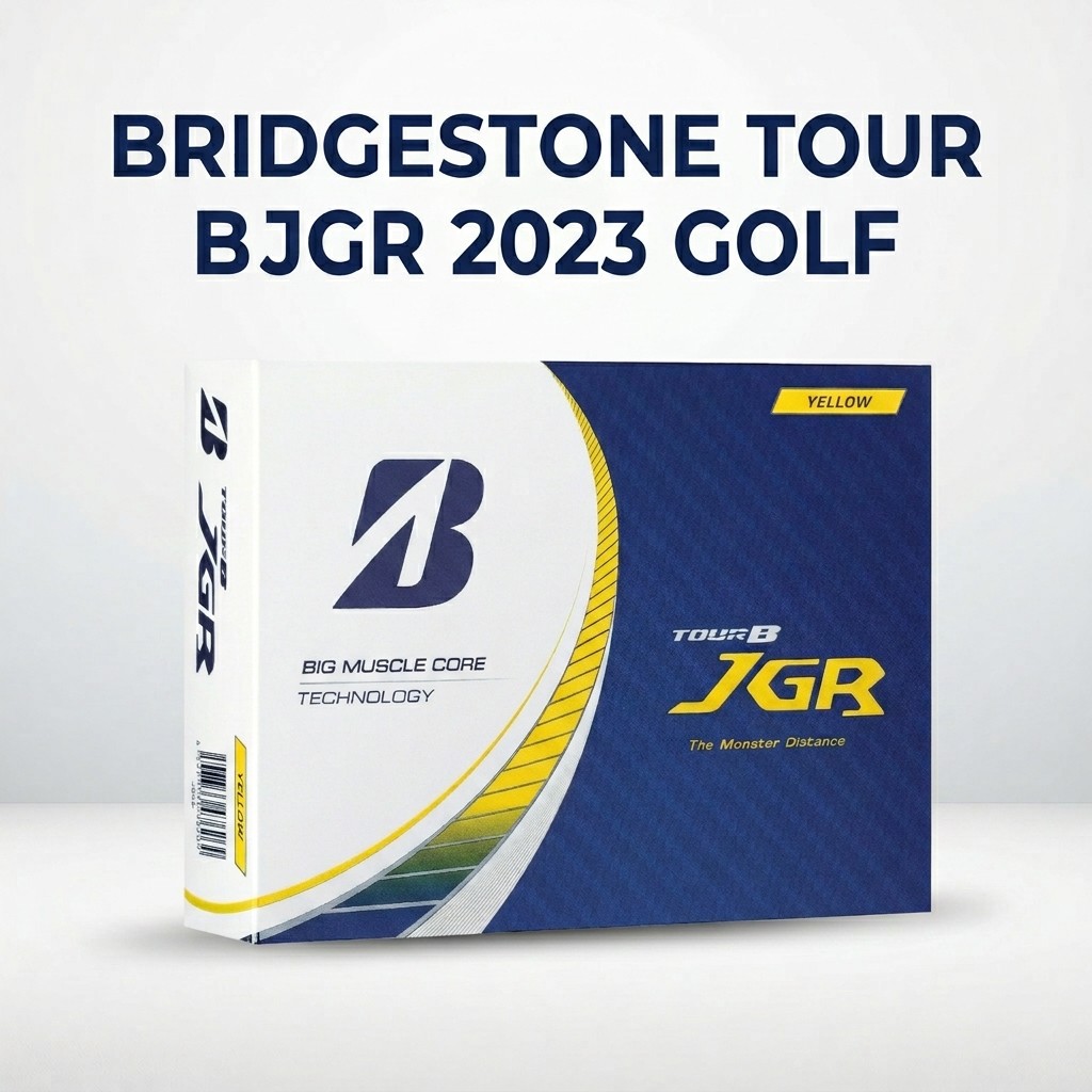 BRIDGESTONE TOUR B JGR 2023 Golf Balls - Pack of 12, Pearl White