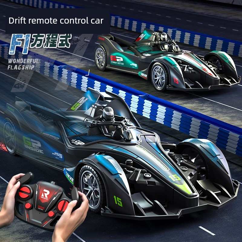 รถบังคับดริฟ รถบังคับ Mini รีโมทคอนโทรลรถชาร์จ Shock-Resistant Drift-Resistant f1 Racing Car รุ่นไร้