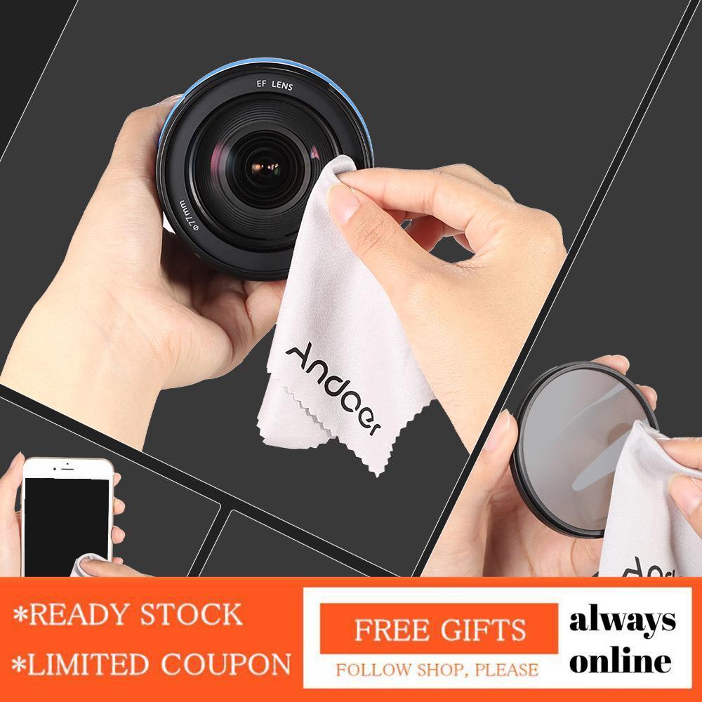 Alwaysonline Andoer 52mm Filter Kit (UV+CPL+FLD) + กระเป๋าพกพาไนลอน ที่วางฝาปิดเลนส์ ผ้าทำความสะอาดฮ