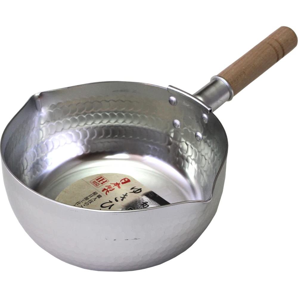 Taniguchi Metal Yukihira Pot 22cm 3.1L IH & Gas Compatible Japan Original - 22 cm