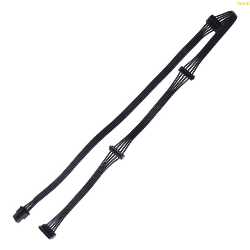 (ส่วนลดสูง)oyalking.th 6Pin To 4 Hard Drive Power Cable สําหรับ RM550x RM650x RM750x RM850x RM1000x