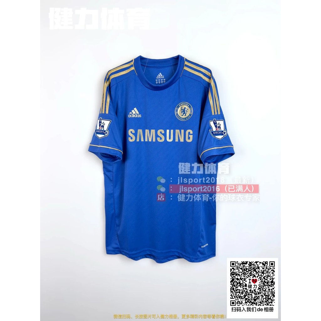 Chelsea Retro Jersey 12-13 เสื้อเชลซีแขนยาวเสื้อเชลซี Azale Torres Jersey Team Jersey เสื้อฟุตบอล