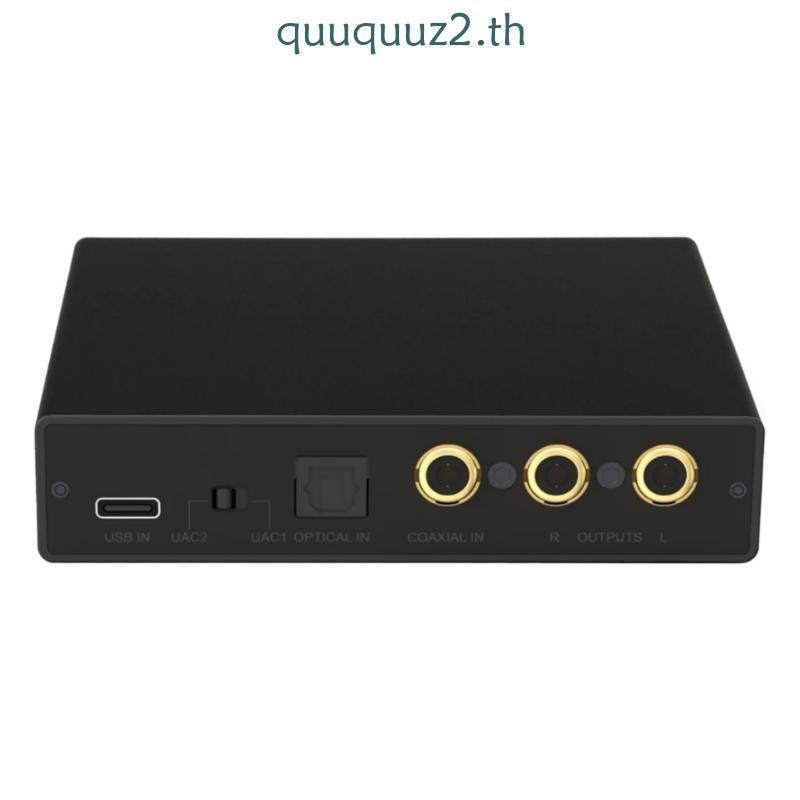 Quu ตัวแปลง Auditory พร้อมชิป ES9039Q2M คู่รองรับ MQA และ DSD512