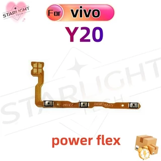 ปุ่มปรับระดับเสียงพลังงาน flex สําหรับ vivo Y20 Y20i Y20S Y12S Y11S Y12A ON OFF ปุ่มสวิตช์สายริบบิ้น
