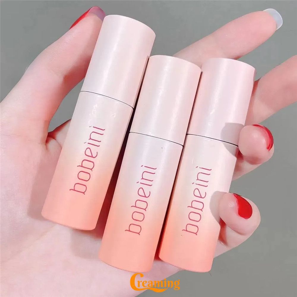 BOBEINI Bobeini Air Velvet Lip Mud Airy Soft Velvet Texture Daily Whitening ลิปสติก Fluffy Airy Matt