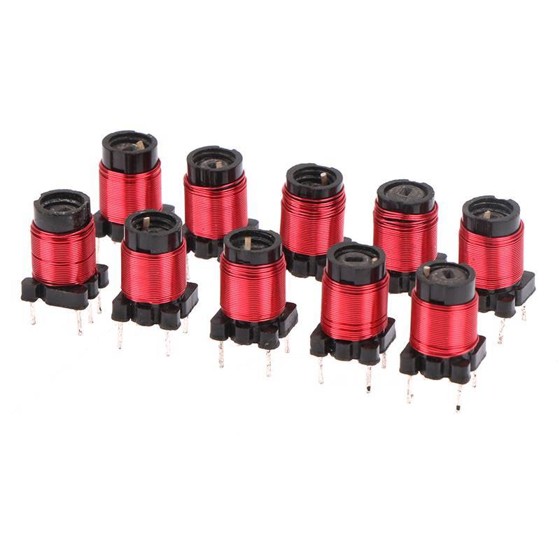 เพิ่ม 10pcs 50T 13uh-34uH ปรับความถี่สูง Ferrite Core Inductor ปรับความถี่สูง Ferrite Core Coils AB