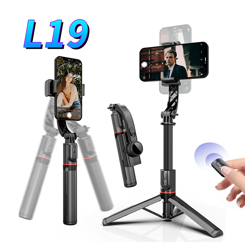 Q18 โทรศัพท์มือถือ Gimbal Stabilizer 3 แกน Selfie Stick Anti-Shaking เดสก์ท็อปขาตั้งกล้อง Lazy Live 