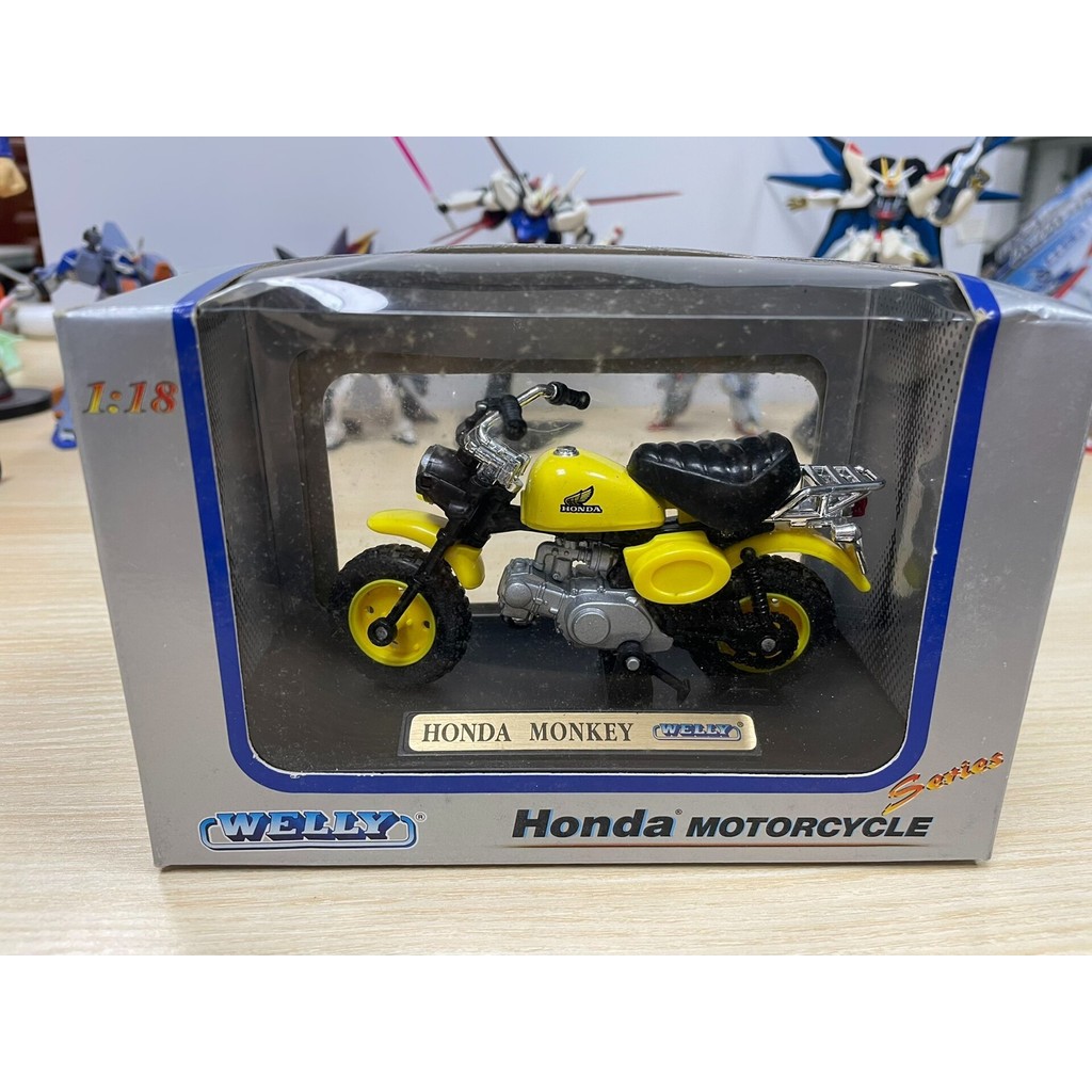 [สต๊อกพร้อม ติดต่อหากคุณมีคําถามใดๆ] Welly Welly+1/18 honda+monkey+honda+monkey