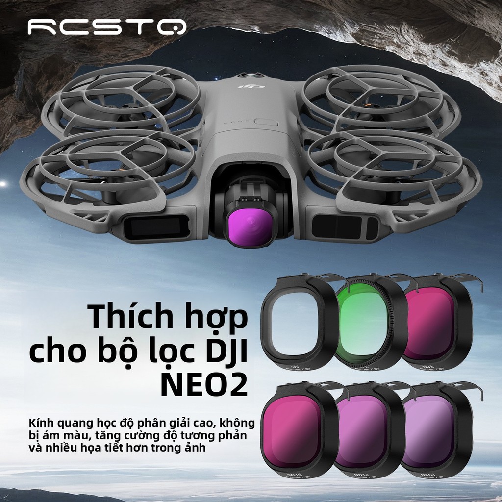 เหมาะสําหรับ DJI DJI NEO2 Filter Handheld Drone Polarizer Flight Camera Soft Lens ND Filter Accessor