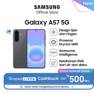 Samsung Galaxy A57 5G 8/128GB - Awesome Gray | Hp AI | IP68 | 5000 mAh