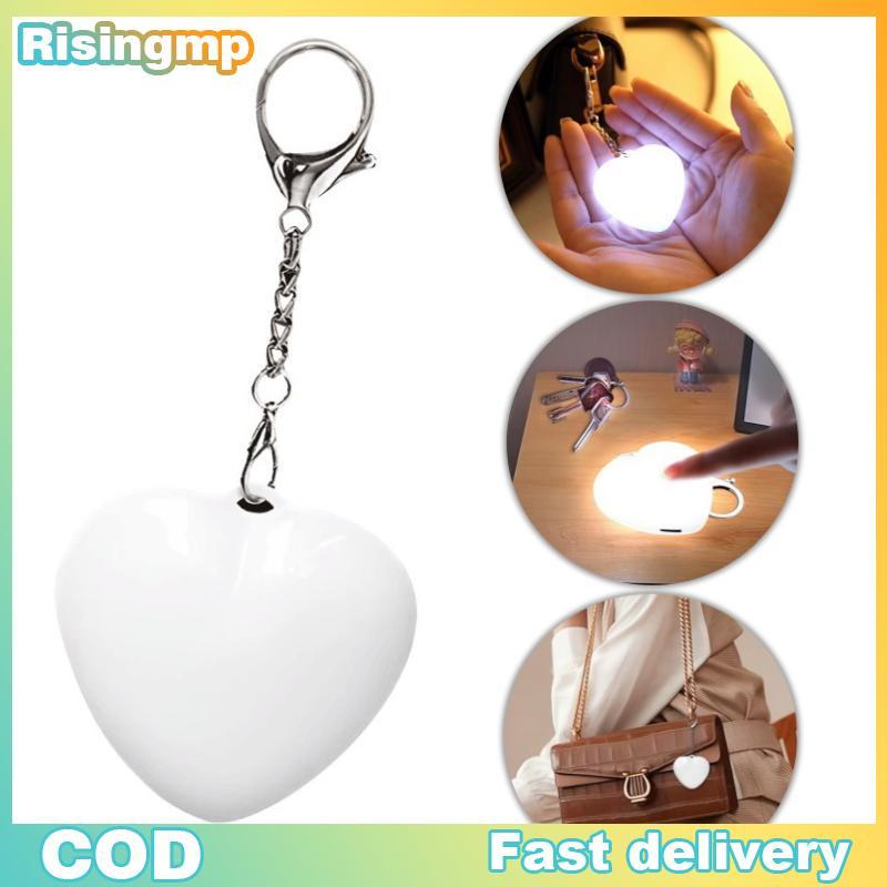 [risingmp] Touch Sensitive Glowing Heart Shape Light LED Automatic Sensing Purse Light Touch Activat
