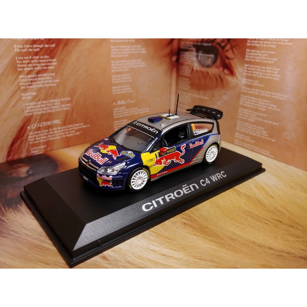 Laconing Norev Citroen C4 WRC Top Group อย่าแสดงสวีเดน