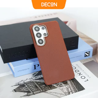 DECON Woven Case เคสผ้าทอพรีเมี่ยมแบบแม่เหล็ก รุ่น S26 Ultra / S25U / S24U / S23U