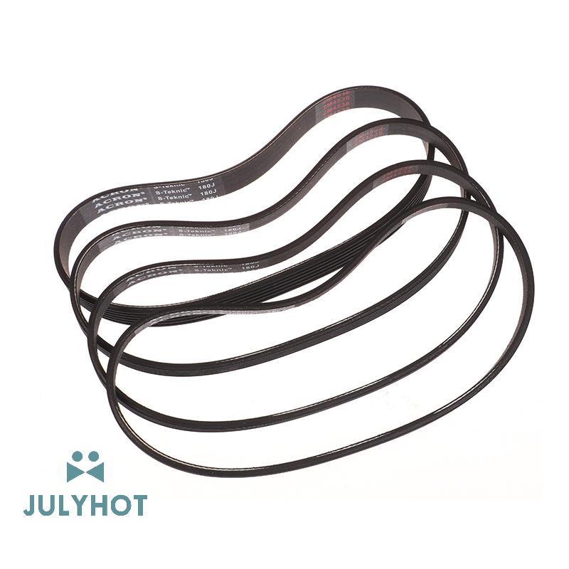 COOL V-Belt PJ457 180J เข็มขัดยาง 3/4/5/6 ซี่โครงสําหรับ DIY RC มอเตอร์เกียร์เข็มขัด DIY รุ่นมอเตอร์