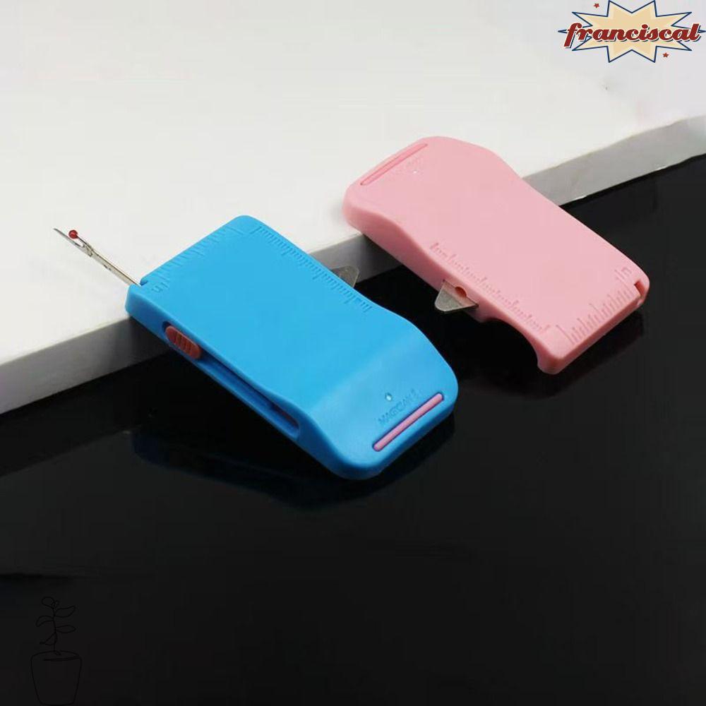 FRANCISCAL Anti-Curling Positioning Tool, ปรับพร้อมการวัดรางเย็บผ้าแม่เหล็ก, แบบพกพาในตัวตะเข็บ Ripper คู่มือเย็บผ้าไม้บรรทัดเย็บผ้า|อุปกรณ์เสริม