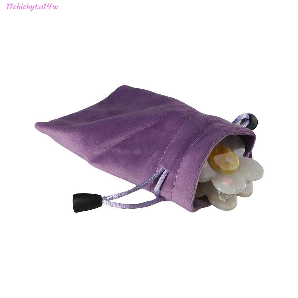 CHICHYTU14W ถุงขนม Cooikes Drawstring Baby Shower Package Bag Velvet Chocolate Pouches