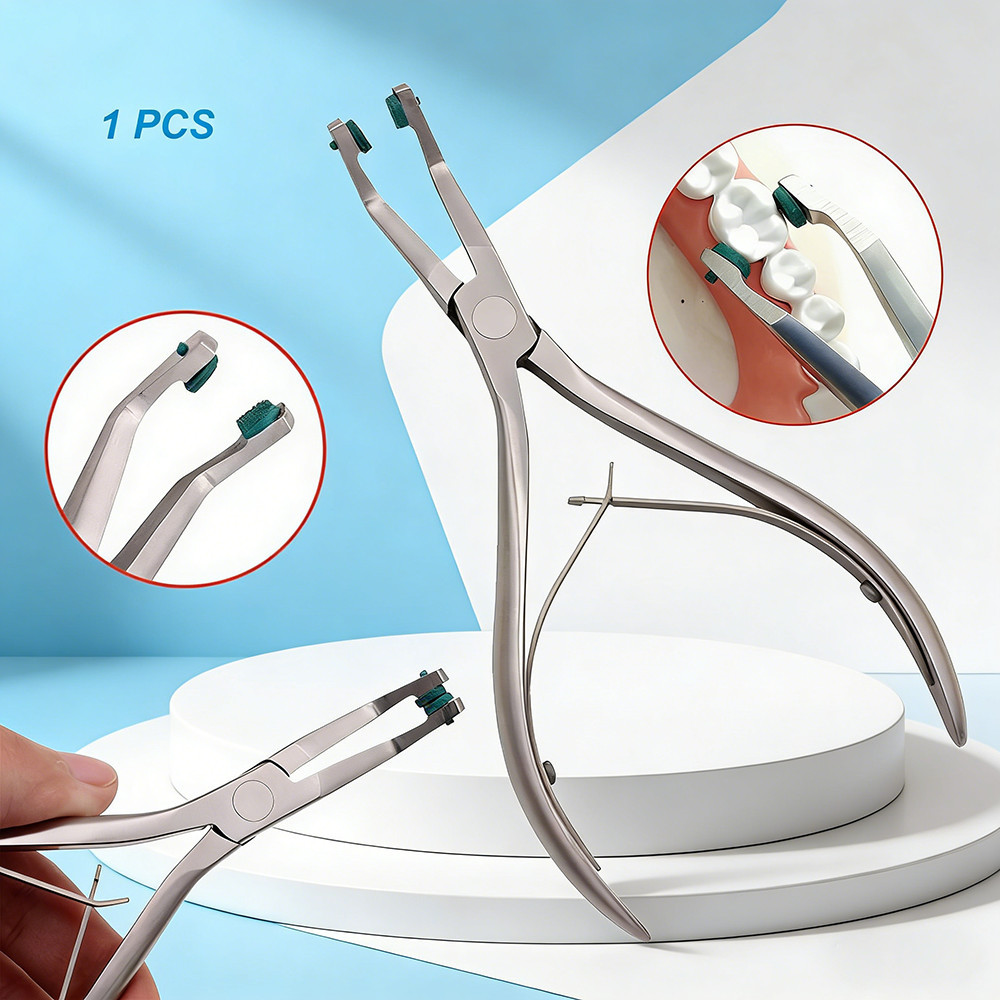 Dental Crown Remover Plier Dental Orthodontic Pliers Crown Remover Temporary Teeth Veneers Removing Forceps Dentist Tool