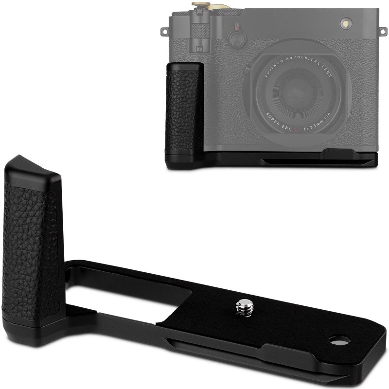 เบอร์ เพลงเหมาะสําหรับ Fuji GFX100RF กล้อง Handle Grip FUJIFILM gfx 100rf กล้อง L-Shaped Handle สีดํ